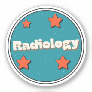 Radiologie Aufkleber