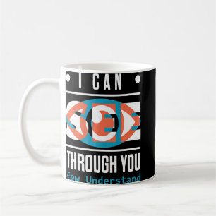 Radiologie, die ich durch Sie sehen kann Grafik X Kaffeetasse