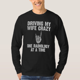 Radiologie für Männer Vater Röntgen Skelett Rad Te T-Shirt