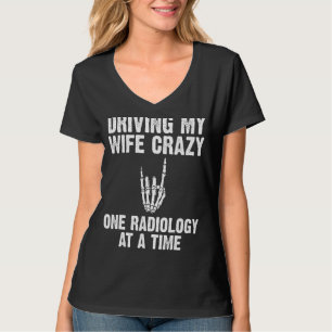 Radiologie für Männer Vater X Ray Skelett Krass Te T-Shirt
