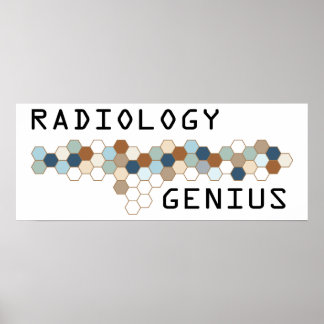 Radiologie Genius Poster