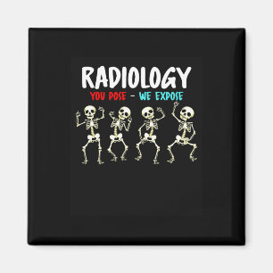 Radiologie Ihre Pose, wir entdecken tanzendes Skel Magnet