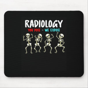 Radiologie Ihre Pose, wir entdecken tanzendes Skel Mousepad