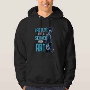 Radiologie, in der Wissenschaft mit dem Radiologen Hoodie