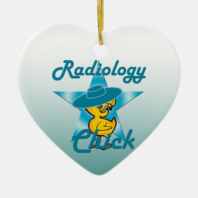 Radiologie-Kick #7 Keramik Ornament (Vorne)
