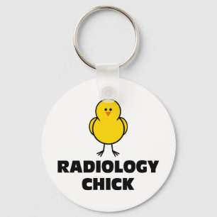 Radiologie-Küken Schlüsselanhänger