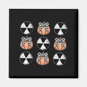 Radiologie-Kürbis-Coquette-Herbst-Röntgen-Tech-H Magnet