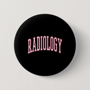 Radiologie Niedlich Pink Preppy Nurse Ct MRI Krass Button