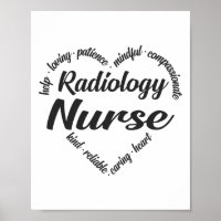 Radiologie Nurse Heart Word Cloud