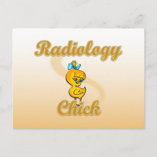 Radiologie Postkarte (Vorderseite)