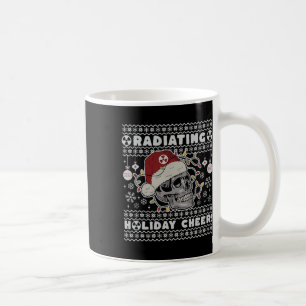 Radiologie Radiation Holiday Cheer Röntgen Skelett Kaffeetasse