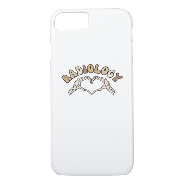 Radiologie Skeleton Heart Hands Classic Case-Mate iPhone Hülle (Rückseite)