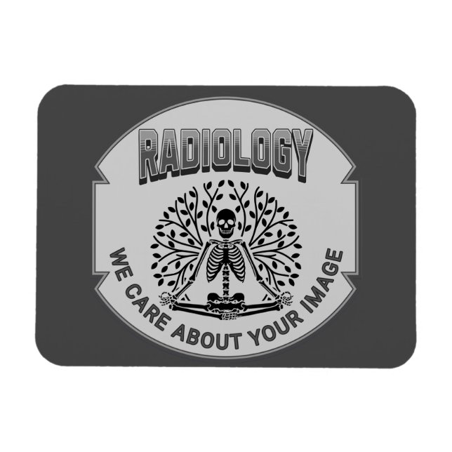 Radiologie-Spaß - Ihre Bilder sind wichtig Magnet (Horizontal)