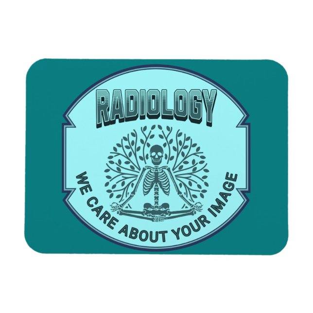 Radiologie-Spaß - Ihre Bilder sind wichtig Magnet (Horizontal)