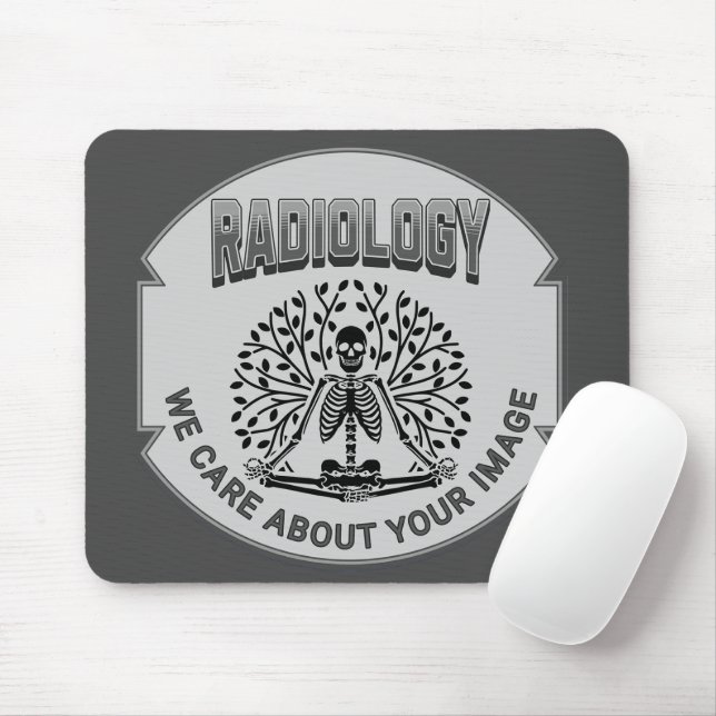 Radiologie-Spaß - Ihre Bilder sind wichtig Mousepad (Mit Mouse)