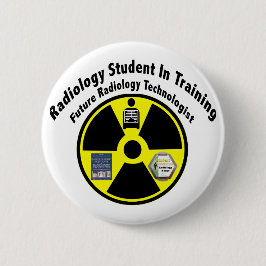 Radiologie-Student im Training Button