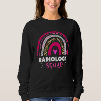 Radiologie-Team-Techniker Röntgen-Tech Regenbogen Sweatshirt