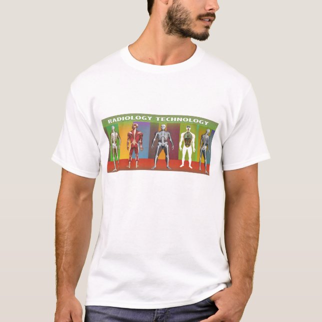 RADIOLOGIE-TECHNOLOGIE angewandte T-Shirt (Vorderseite)