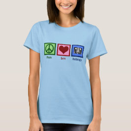 Radiologin Peace Liebe Radiology Women's T-Shirt