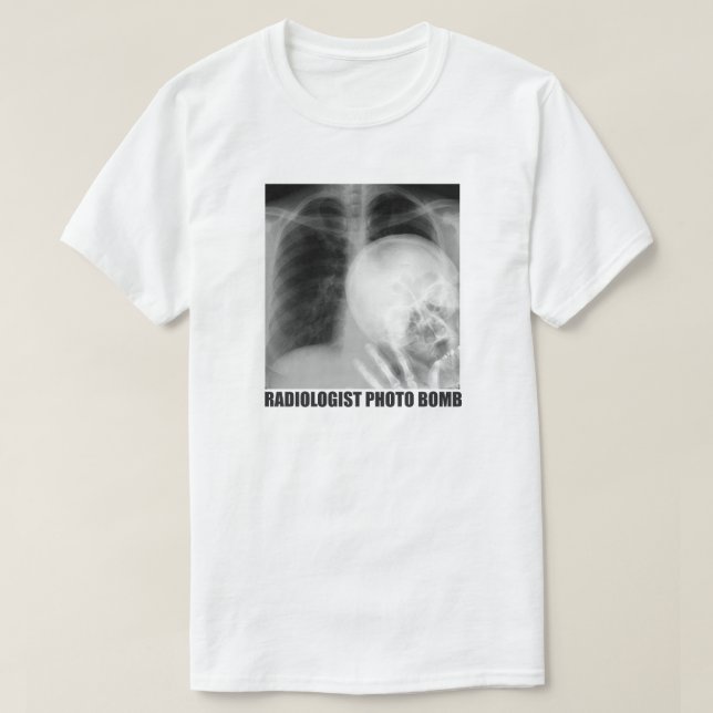 RADIOLOGISTISCHES FOTO BOMB T-Shirt (Design vorne)
