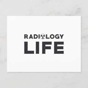 Radiology Life Krass Techs Technologist X-Ray Tech Postkarte