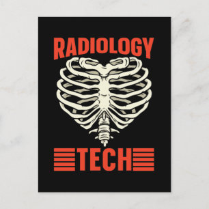 Radiology Tech Radiologist Nurse Xray Technician Feiertagspostkarte