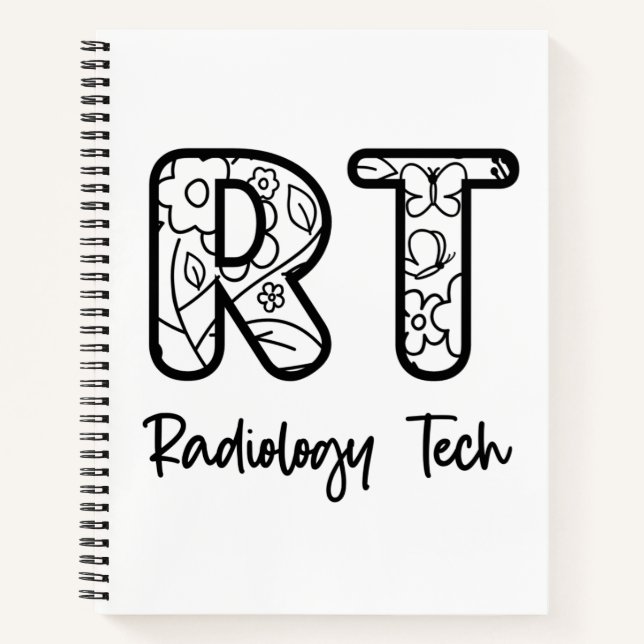 Radiology Tech RT Krass Technician Röntgentechnik  Notizbuch (Vorderseite)