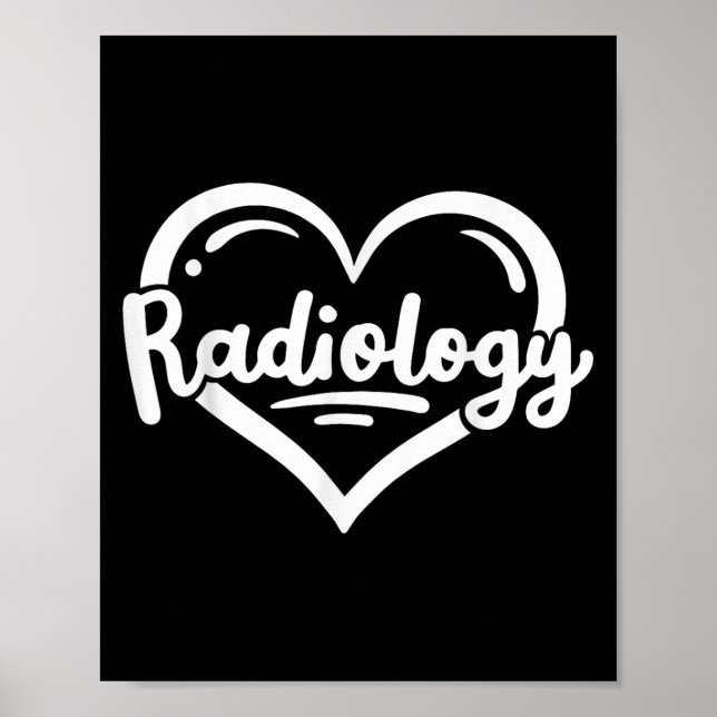 Radiology Tech Technician X-ray Tech X-ray Technol Poster (Vorne)