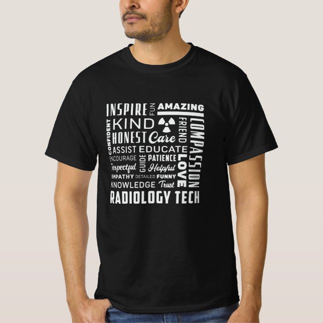 Radiology Tech Technologist Krass Tech X-Ray Techs T-Shirt (Vorderseite)