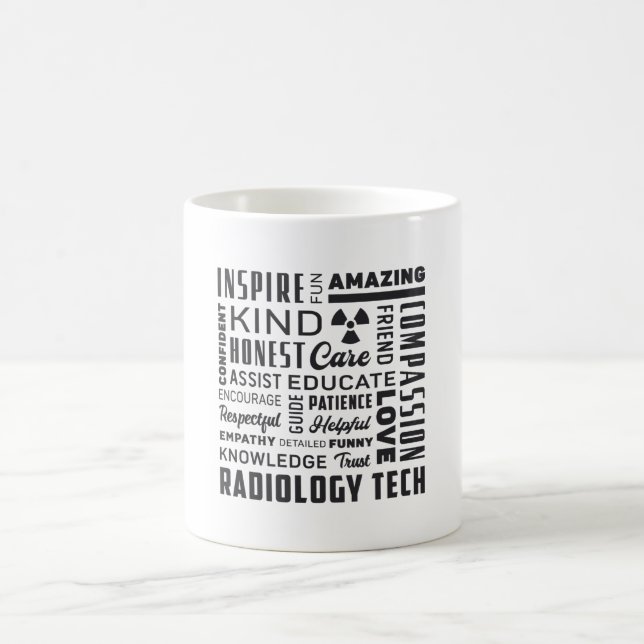 Radiology Tech Technologist Rad Tech X-Ray Tech Kaffeetasse (Mittel)