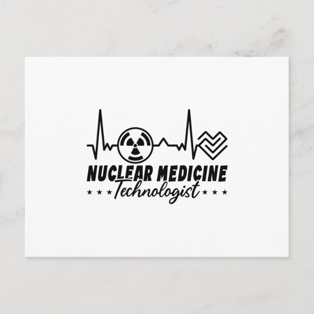 Radiology Tech Xray Nuclear Medicine Technologist Postkarte (Vorderseite)
