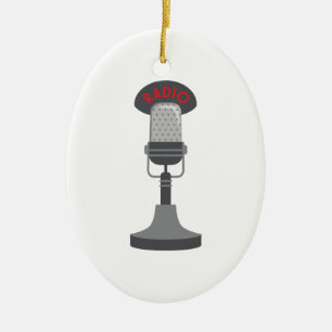 Radiomikrofon Keramik Ornament