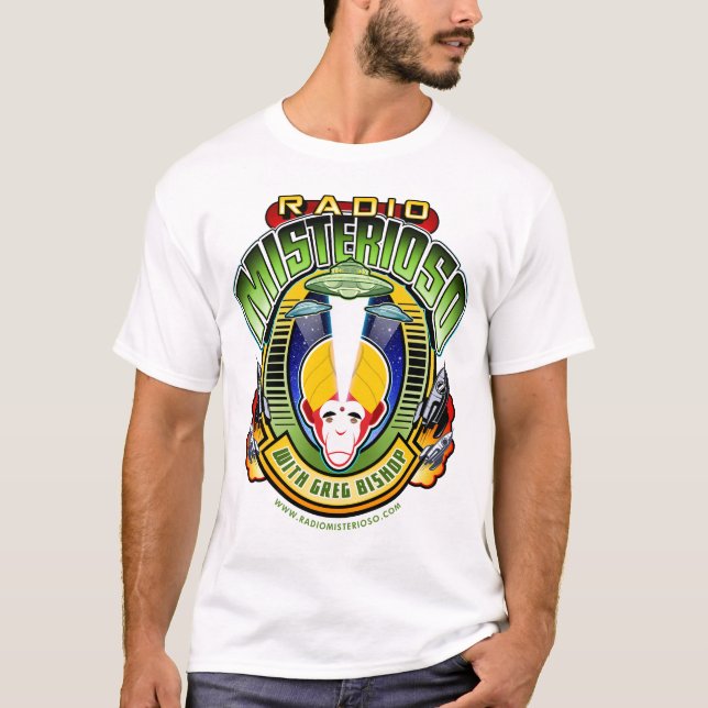 RadioMisterioso offizielles Shirt #2 - Simian (Vorderseite)