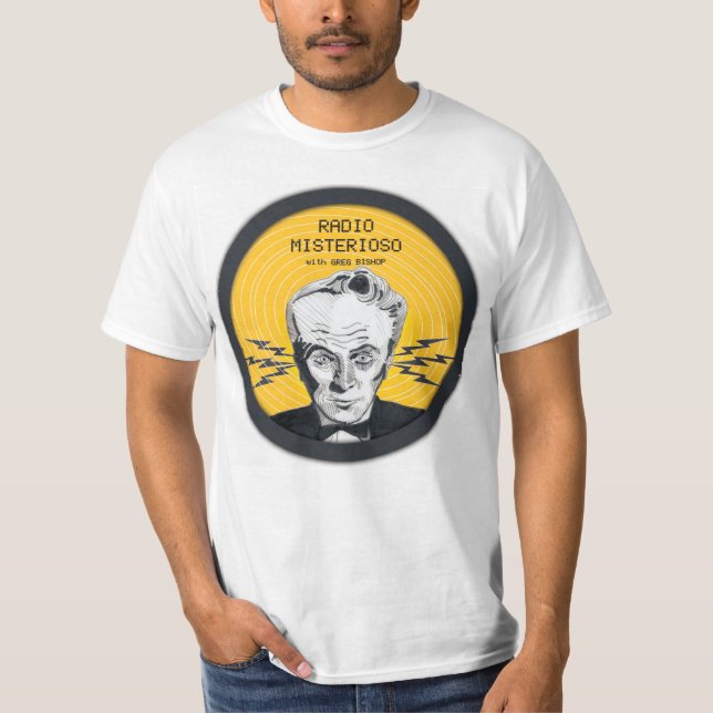 RadioMisterioso offizielles Shirt #3 - 2 versahen (Vorderseite)