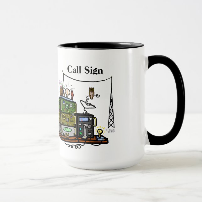 Radios et tasse folles de hibou (Droite)