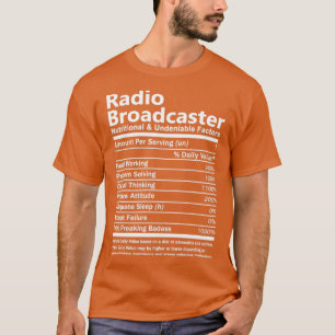 Radiosender Ernährung und Undeni T-Shirt