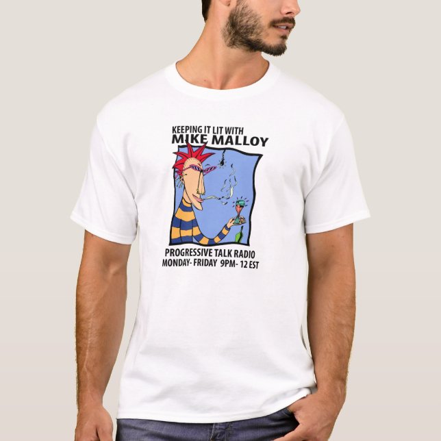 RADIOshow DER MIKE-MALLOY T-Shirt (Vorderseite)