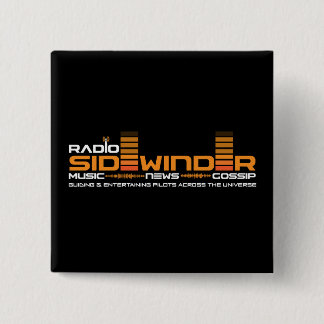 Radiosidewinder-Abzeichen Button
