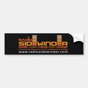 Radiosidewinder-Autoaufkleber Autoaufkleber