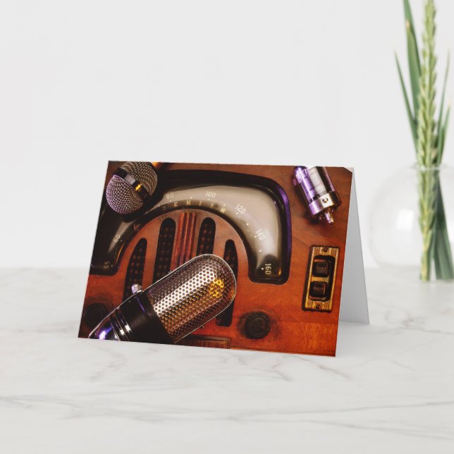 Radiotage Karte (Vorderseite)