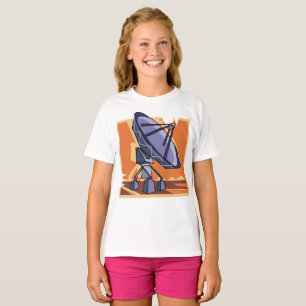 Radioteleskop Weltraumwissenschaft T-Shirt