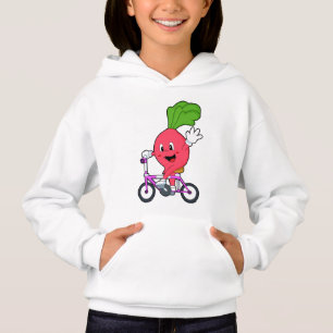 Radisch mit Fahrrad Hoodie