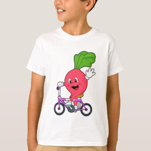 Radisch mit Fahrrad T-Shirt