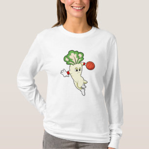 Radish beim Basketball Sports T-Shirt