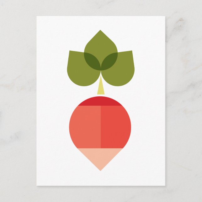Radish Postkarte (Vorderseite)