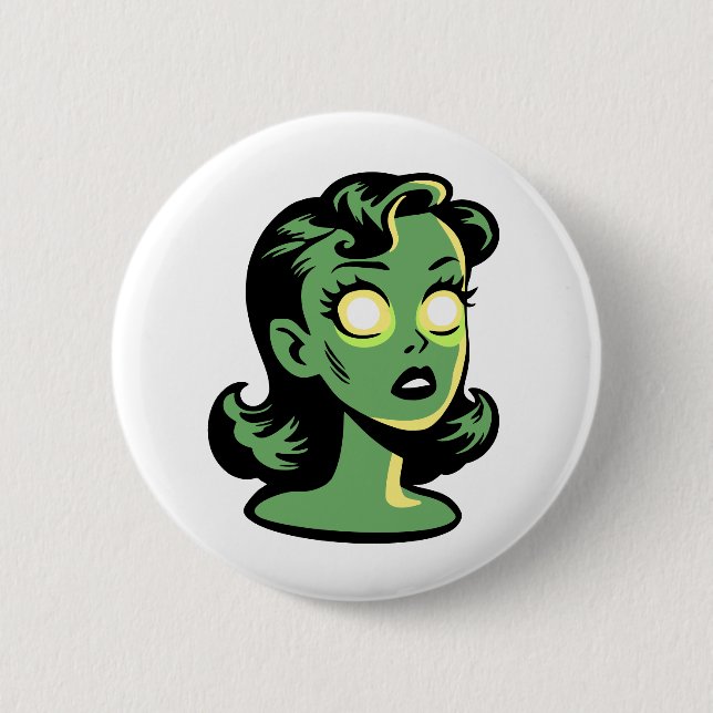 Radium Girl Button (Vorderseite)