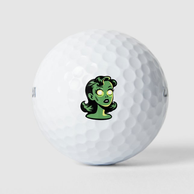 Radium Girl Golfball (Vorderseite)