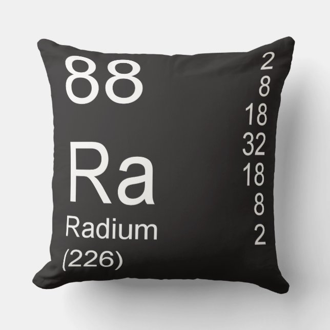 Radium Kissen (Vorderseite)