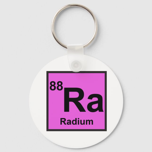 Radium-Schlüsselanhänger Schlüsselanhänger (Vorderseite)