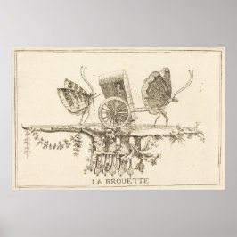 Radkarren, in oder nach 1756 poster